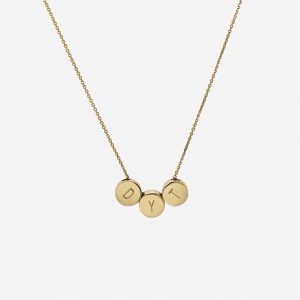 שרשרת שלושה עיגולים XS