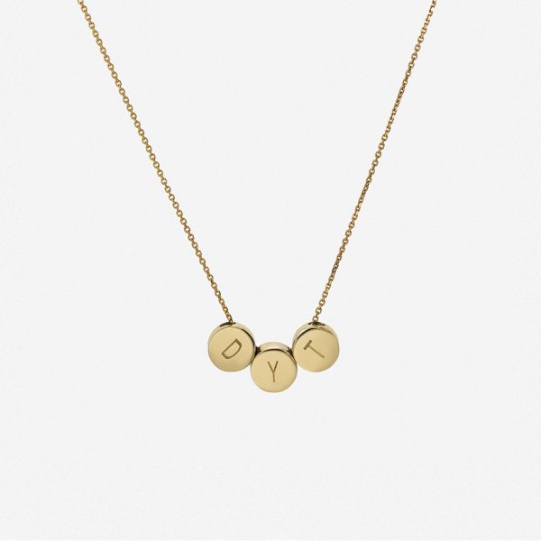 שרשרת שלושה עיגולים XS