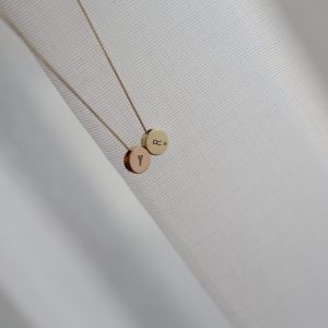 שרשרת שני עיגולים M