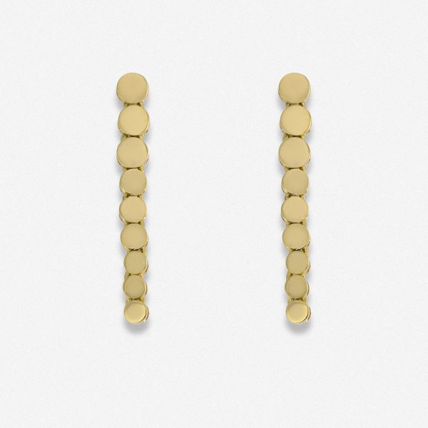 עגילי עיגולים נופלים