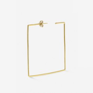 עגיל ג׳יפסי גדול ריבוע