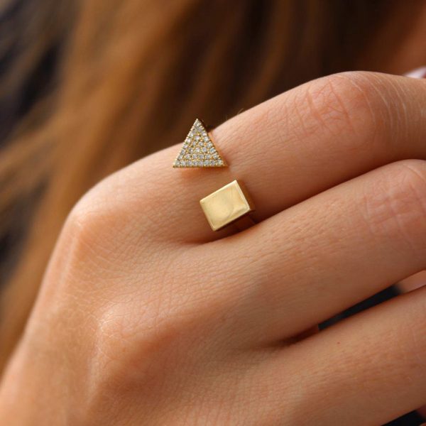 טבעת מלבן משולש