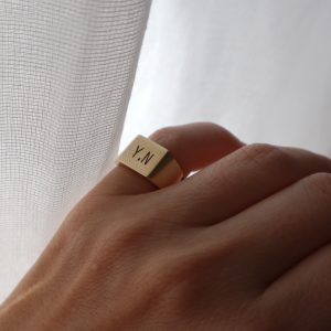 טבעת קים חלקה