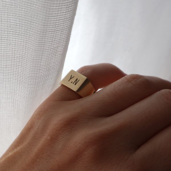 טבעת קים חלקה