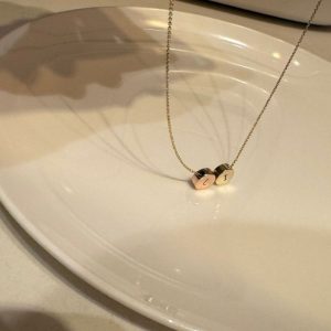 שרשרת שני עיגולים L