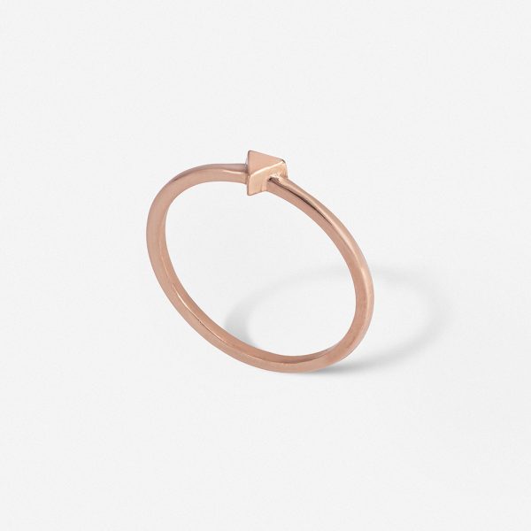 טבעת משולש דקה