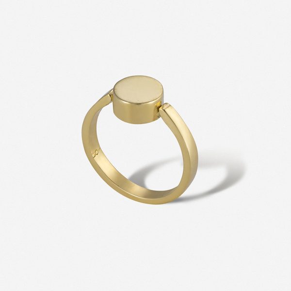 טבעת עיגול לזרת