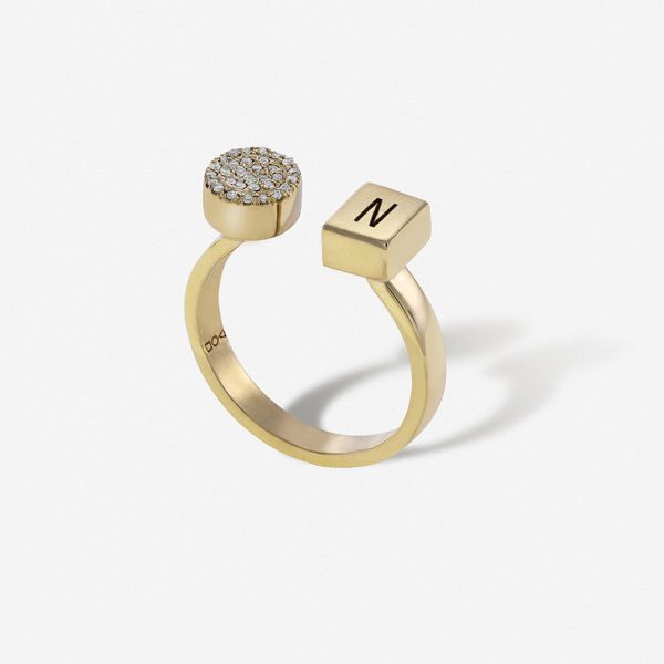 טבעת מלבן עיגול