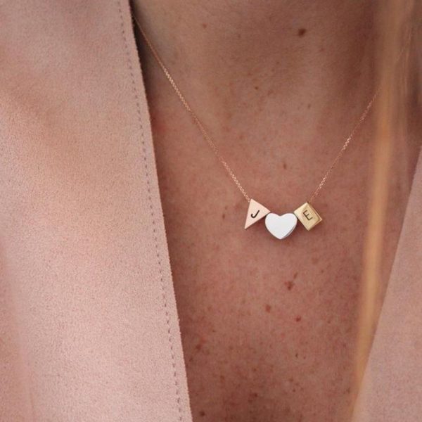 שרשרת מלבן-לב-משולש