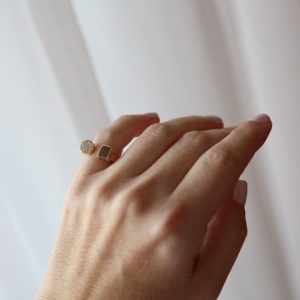 טבעת עיגול מלבן