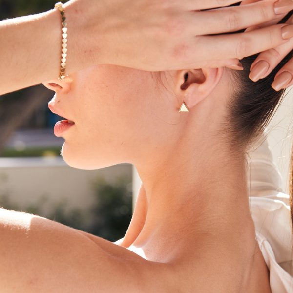 עגיל סנטנה משולש