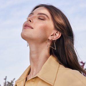 עגיל ג׳יפסי גדול כוכב