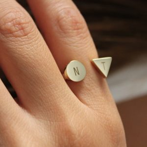 טבעת משולש עיגול