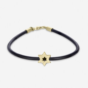 צמיד סיליקון מגן דוד